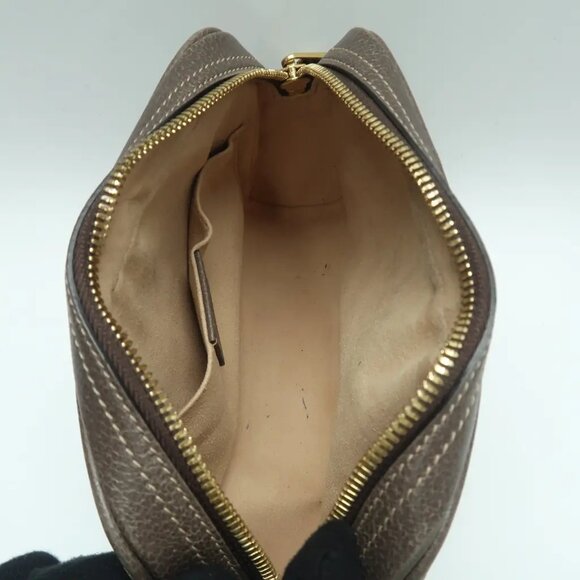 GUCCI Ophidia Brown Canvas Belt Bag 818-041725 - Picture 9 of 12